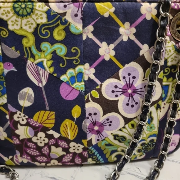 Vera Bradley Floral Nightingale Chain Strap Shoulder Bag - Picture 3 of 10